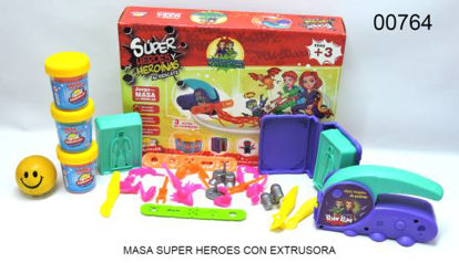 Imagen de MASA SUPER HEROES CON EXTRUSORA 7.24